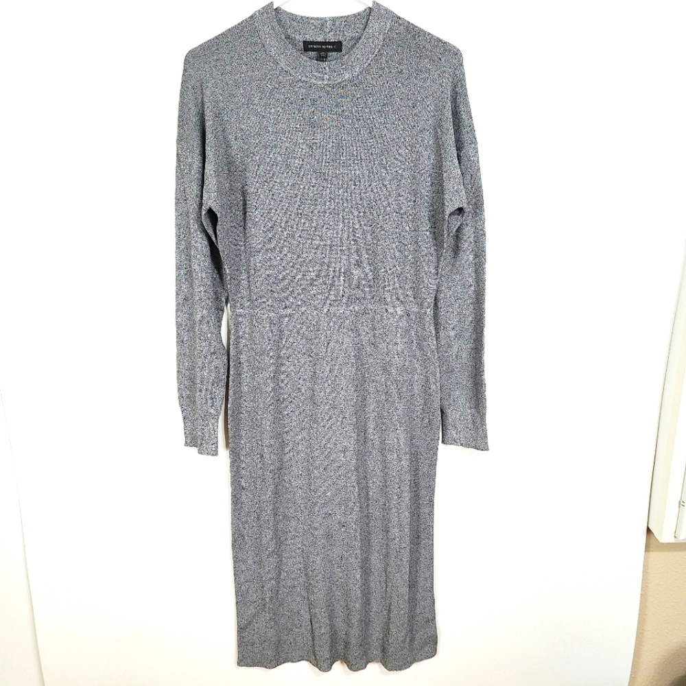 Banana Republic Heather Gray Knit Dress